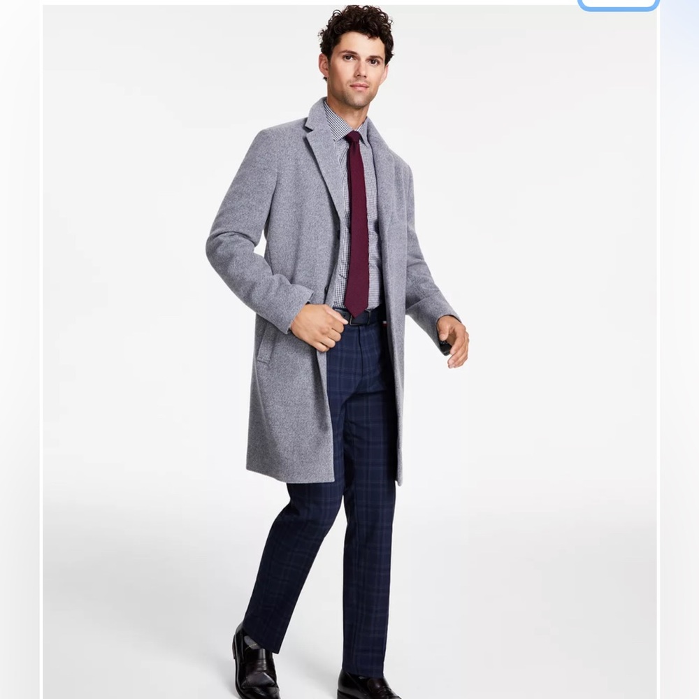 Tommy Hilfiger Trim Fit Overcoat